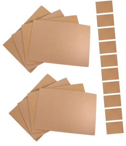 NUOBESTY 20blätter Doppelseitige Wellpappe Für -bastelprojekte Und Versand Vielseitige Papierboard-blätter Für Verpackung Und Kreative Anwendungen