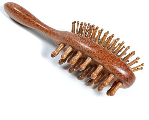 BEENIFIC Scalp Massager Hair Growth Brush,Head Massager Scalp Stress Relax Dandruff Comb,Wooden Scalp Exfoliator Head Scratcher,Unisex (Sandalwood)