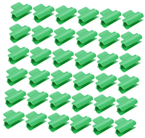 TOYANDONA 40Pezzi Serra Clip per Film e Resistente e Facile da Installare per Giardinaggio e Protezione Piante e Tunnel