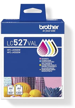 Brother Tintenpatronen LC527VAL, Value Pack (C/M/Y/BK)
