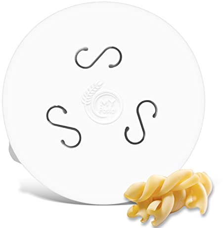 MY Pasta - Trecce XL - Accessori per pastamaker, per pasta fresca fatta a mano - Inserto per pasta compatibile con Philips Pastamaker Advance - Dischi - Facile da pulire