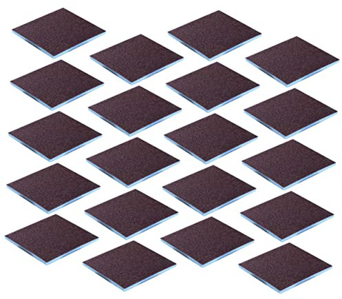 Baluue Bloques De Esmeril De Esponja 20 Unidades, Esponjas Exfoliantes Resistentes y Multifuncionales, Secado Rápido, para Limpieza Doméstica y Lavado De Platos, Uso Portátil y Duradero
