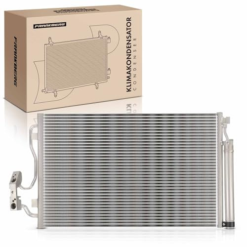 Frankberg Radiatore climatizzatore Condensatore climatizzatore Compatibile con Serie 1 F20 1.5L I3 I01 Serie 3 Touring F31 2.0L Serie 1 F20 2.0L Serie 1 F20 1.6L Replace# 17116806455