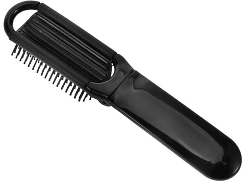 Luxshiny Folding Mirror Comb Small Brush for Hair Travel Compact Mirror for Purses Folding Hair Brush for Women Girls Mens Car Gym Bag Purse