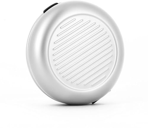 Portamonete in alluminio, capacità fino a 20 € in monete, 5 monete per scomparto, modello Coin Dispenser (Argento)