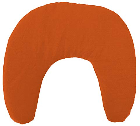 Kirschkern Nackenhörnchen orange 30x33 - Kirschkernkissen - Nackenkissen - Wärmekissen für Nacken