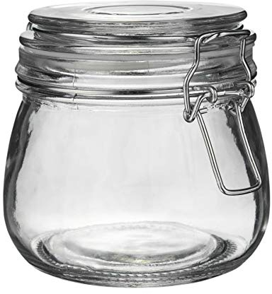 Argon Tableware Glaspeicherglas - 500ml - Klar Seal