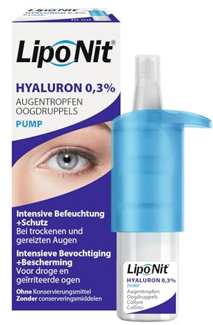 Liponit Augentropfen Gel pump 0,3% Hyaluron, 1er Pack(1 x 10 ml)
