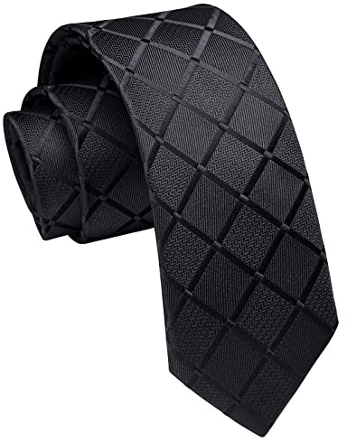 Enlision Schmale Herren Krawatte Klassische 6cm Krawatten für Formelle Hochzeit Business