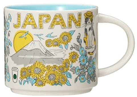 Starbucks Been There Series Japan Summer Tasse à café en céramique, 414 ml