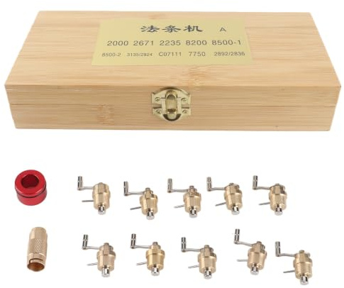 Outils de Réparation de Remontoir de Ressort Moteur de Montre Outil de Remontage de Montre en Acier allié Outils D'horloger de Bricolage, Accessoires de Réparation de Montres