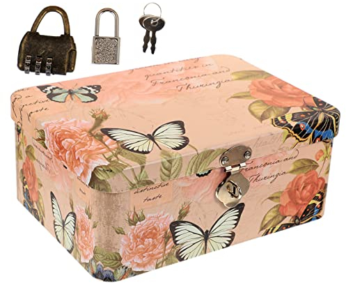 IMIKEYA Eisen Aufbewahrungsbox Mit Codeschloss Robuste Tragbare Organizer-box Für Büro Schule Und Zuhause Elegantes Design Platzsparend Und Verschließbar Für Persönliche Gegenstände