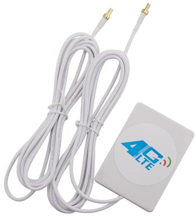 MARKELL 4G / 3G WiFi Antenne 28DBi LTE Amplificateur De Signal D'Antenne Routeur Mobile 4G / 3G Antenne WiFi Réseau Antenne À Large Bande (CRC9)