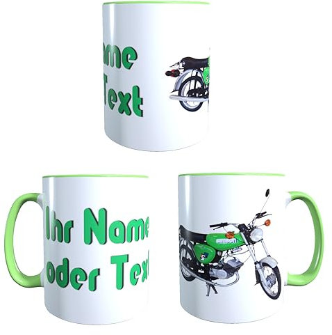 Generisch (18.32-TB) Thermobecher Moped DDR Simson S51 - auch personalisiert