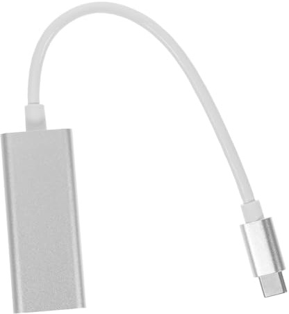 Adattatore Ethernet USB Type-c Rj45 Oro Abs Driver Free | 24 Pin, 12 Superiore e 12 Inferiore, per Tablet e Cellulari, Stabile ed Efficiente Colore Casuale
