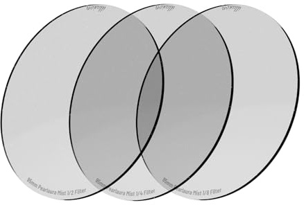 Tilta Illusion Pearlaura Nebelfilter-Set, 95 mm, reduziert Kontrast, dezentes Leuchten, Schutz, genaue Farben, kompatibel mit Tilta Mirage Matte Box, Feuerzeug