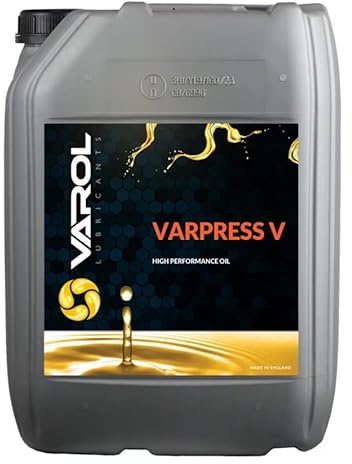 Varol Lubricants - Varpress 46 V - 20L - HVI Hydraulic Oil - DIN 51524 Part 3