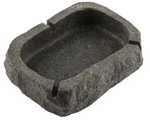 SDA287MZ Aschenbecher Steinaschenbecher, Stabiler Aschenbecher, dekorative Aschenbecher, for Wohnzimmer, Büro, Restaurants, Bar und so weiter, Heimkunst-Dekoration Windaschenbecher