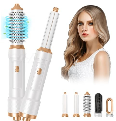Hair 010 Hair Styler 6 in 1, Magic Styler, 1000W Hair Dryer Brush for Hair Styling