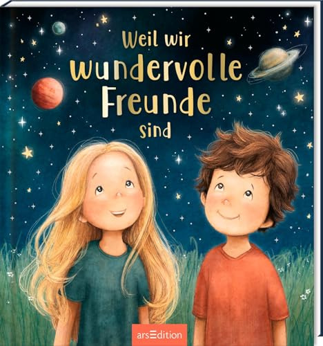 Freundebuch: Weil wir wundervolle Freunde sind: Freundealbum/Eintragbuch: Zur Erinnerung an alle deine wunderbaren Freundinnen und Freunde | Für Kinder ab 4 Jahren