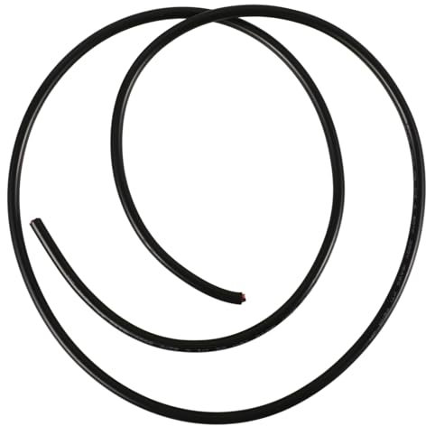 Angoily Sheathed Wire Battery Cable Clamp Pro Connectors Wires Transmission Cord Junction LED Winder Plug Voltage Fastener Charger Extender Photovoltaic Flexible Electrical Wire Black