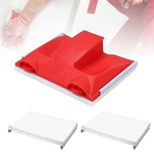 Paint Edger Trimmer Paint Edger Paint Pad Edge Painting Tool for Wall Paint Pad Applicator for Ceilings Corner Edges Painter Trim Painting Supplies