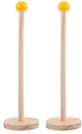 Holibanna Organizador De Accesorios Para El Cabello Para Niñas Soporte Compacto De Madera Para Coleteros Pinzas Y Diademas Torre De Exhibición Que Ahorra Espacio