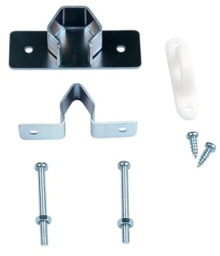 DOLLE Original Ersatzteil Verschluss Schnäpper für Bodentreppe Hobby & Pur | Federschnäpper Set inklusive Öse und Schrauben zur Befestigung, passend für Modelle bis Baujahr 2016, robustes Material