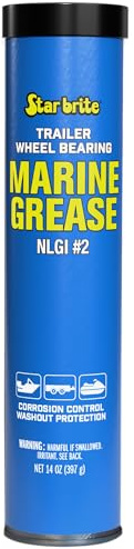 STAR BRITE Wheel Bearing Grease - Boat Trailer Marine Grade - 14 OZ Grease Gun Cartridge (026014)