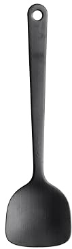 GastroMax - Spatule plastique/grande cuillère de cuisson et service - Ustensile de cuisine professionnel pour wok et poêle - Sans BPA, passe au lave-vaisselle - Gris Foncé