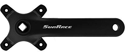 SunRace M9 Crankset Square Taper,Black,175mm