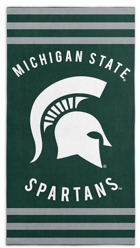 The Northwest Company NCAA Michigan State Spartans Beach Towel, Blue, 30 x 60