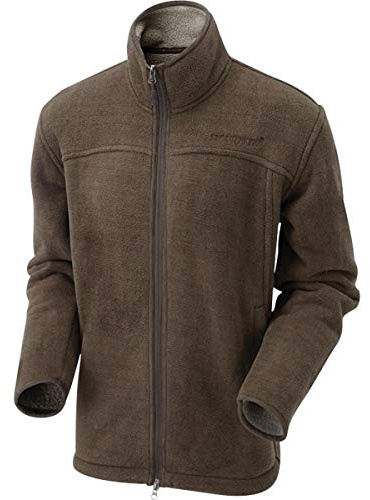 Shooterking herr fleece jacka skog med isolerande innerfoder BRUN 3XL