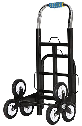 Youyijia Treppensteiger Sackkarre 200kg Pallit Sackkarre Treppensteiger Klappbar Rollwagen Transporthilfe Transportkarre Staplerkarre sackkarre klappbar für Lebenschmitteln Faltbar