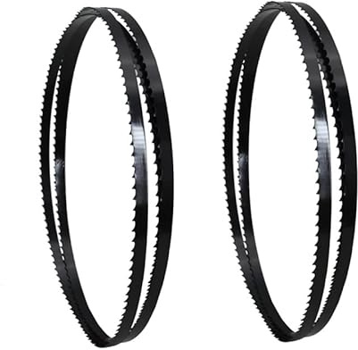 Wnuanjun 2pcs 59-1/2 Bandsaw Blade 1511x6.35x0.35mm TPI 6 For 9 Band Saw Ryobi Skil Black Decker Power Tools Accessories