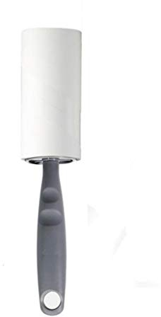 Klebriger PP-Silikon-Staubwischerentferner Katzen Hundekleidung Tousle Remover Wiederverwendbare waschbare Fusselrolle Betthaarreinigungsbürste (Size : Grey) (Blau)
