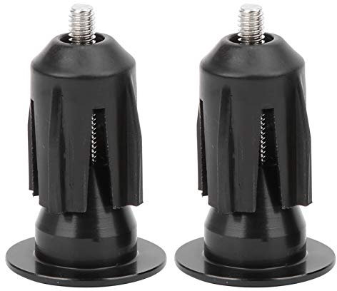 SH-RuiDu Fahrrad Lenkerstopfen, 2 Stück Fahrrad Lenker Griffe Bar Ends Schraubstopfen Kappen Aluminiumlegierung Fahrradfahren Zubehör für Mountainbike Rennrad MTB