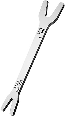 WOONEKY 1 llave de boca doble, llave de boca doble, llave inglesa ajustable, llave universal