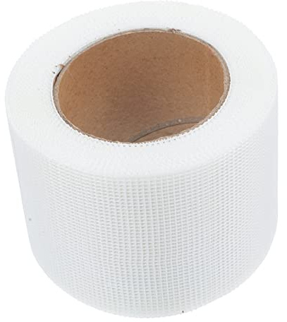 GLEAVI Dichtungsband Trockenbau Selbstklebend 10cm x 30m Glasfasergewebe Rissabdichtungsband Wandverstärkung Für Risse Und Kanten