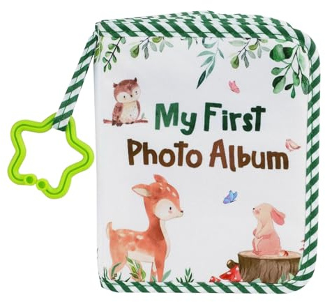 Bio Baumwolle Baby Fotoalbum, Erinnerungsbuch Fotobuch, Fotobücher Für Kleinkinder, Baby Erinnerungsbuch, Weiches Stoff Fotobuch, Mein Erstes Fotobuch Für Familien Neugeborene
