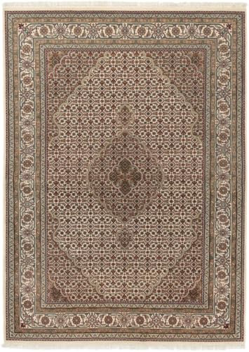 Nain Trading Indo Mir 146x203 Handgeknüpft Orientteppich Teppich Wolle Indien