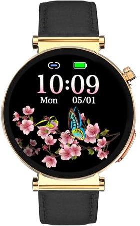 Knauermann NEO 2 (2025) - Nero Rettangolare - Orologio sanitario Smartwatch, gold, Durchmesser: 40mm; Dicke: 10,9mm, rotonda