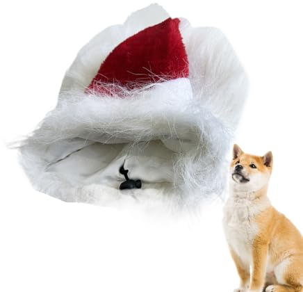 Weihnachtsmütze für Hunde, niedliche Weihnachtsmütze für Hunde, Kleidung für Haustiere im Winter, Familienfeiern, , Mädchen und