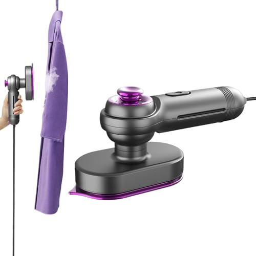 Plancha de Vapor Portátil para Ropa - Mini Plancha De Vapor Portátil | Vaporizador de Ropa de Calentamiento Rápido - para Prendas, Tejidos, Hogar, Viaje, Negocios, Dormitorio y Apartamento