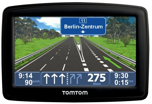 TomTom XL 2 IQ Routes Edition Europe Traffic Navigationssystem inkl. TMC (10,9 cm (4,3 Zoll) Display, 42 Länderkarten, EasyMenu, Fahrspurassistent)