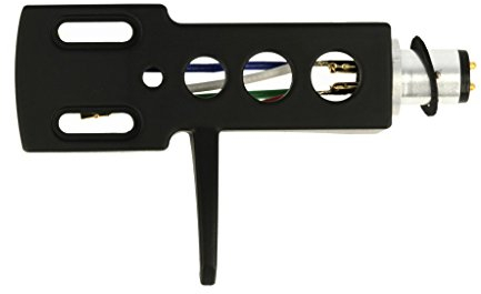 THAKKER HS-10 - Headshell aus leichtem Aluminium - Schwarz | SME Anschluss | inkl. Headshell-Kabel