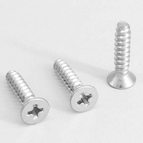 304 Senk- / Flachkopfschrauben aus Edelstahl-M1,2 * 5 (100 Kapseln)