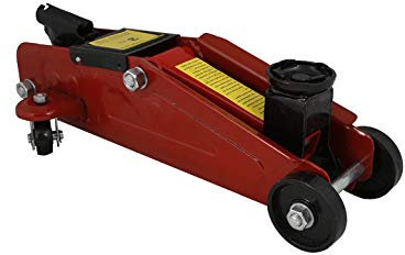 LEOFLA Cric Sollevatore Idraulico A Carrello Meccanico Per Auto Fino A 2 Tonnellate