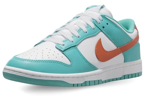 Nike Herr dunk Low Retro sneakers, vit Cosmic Clay Dusty Kaktus, 43 EU, Vit, 43 EU
