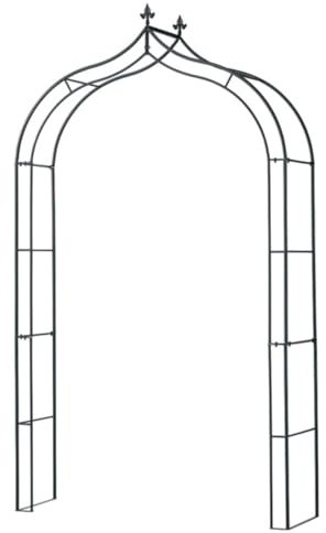 Garden Trellis Gothic inspired Pergola Arbor for Climbing Vines Heavy Duty Garden Arch for Outdoor,Courtyard,Paths European Arched Pergola